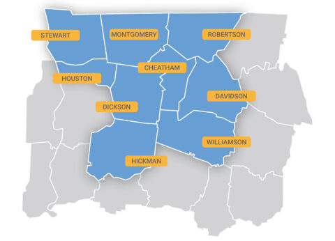 Counties We Serve - United Way of Greater Nashville